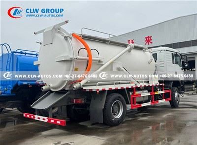 12m³ Sewage Suction Truck HOWO TX high quality