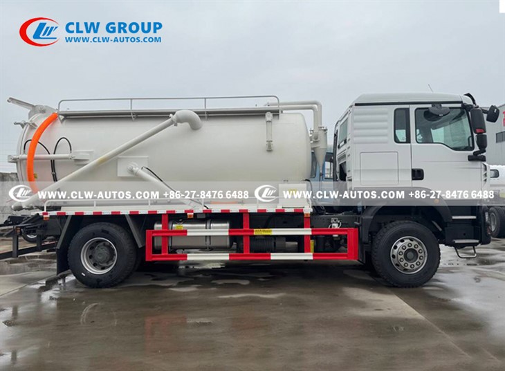12m³ Sewage Suction Truck HOWO TX