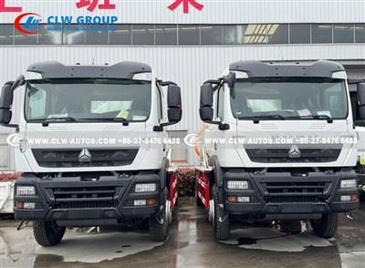 12m³ Sewage Suction Truck HOWO TX factory