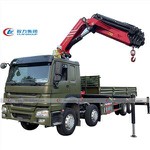 Sinotruk 25t SANY Folding Arm Crane Truck