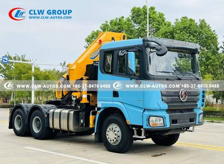 Tractor Truck With 8-Ton Knuckle Boom Crane