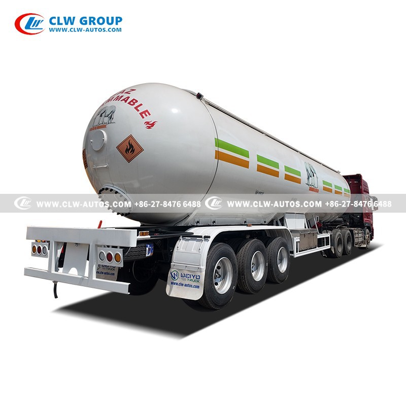 60m3 30mt LPG Tanker Trailer
