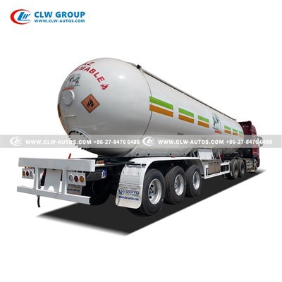 60m3 30mt LPG Tanker Trailer factory