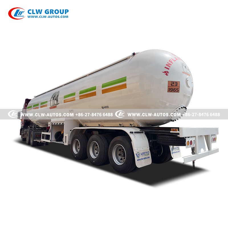 60m3 30mt LPG Tanker Trailer