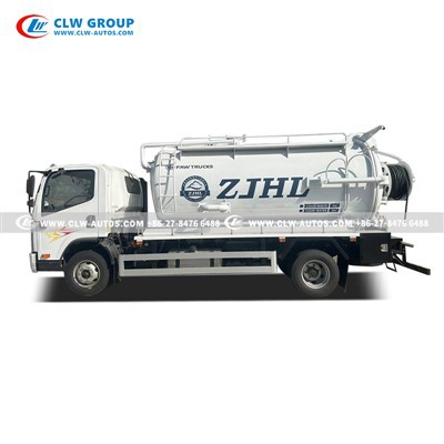 Vacuum Sewer Cleaning Truck 7cbm factory