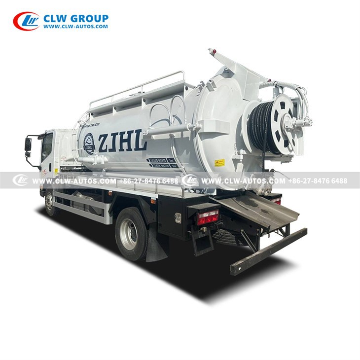 Vacuum Sewer Cleaning Truck 7cbm