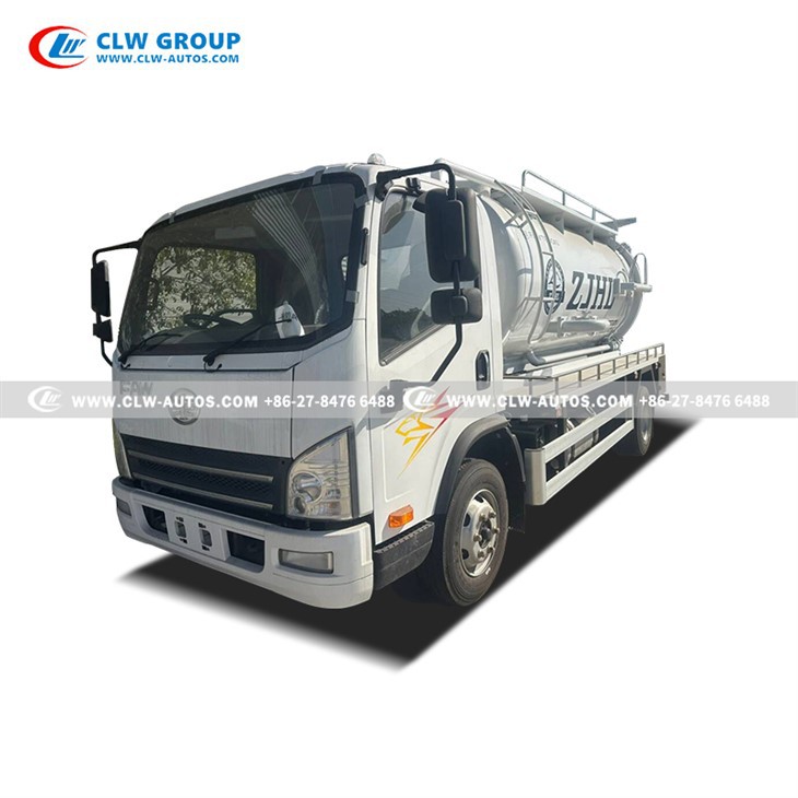 Vacuum Sewer Cleaning Truck 7cbm