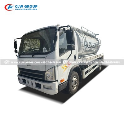 Vacuum Sewer Cleaning Truck 7cbm