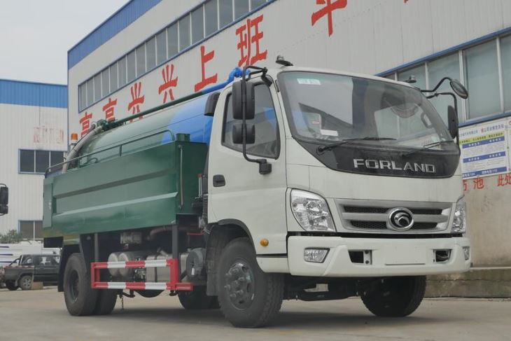 Vacuum Sewer Jet Cleaning Truck