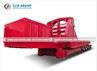 5 Axle Wind Turbine Blade Lowbed Trailer With Turntable