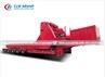 5 Axle Wind Turbine Blade Lowbed Trailer With Turntable