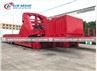 5 Axle Wind Turbine Blade Lowbed Trailer With Turntable