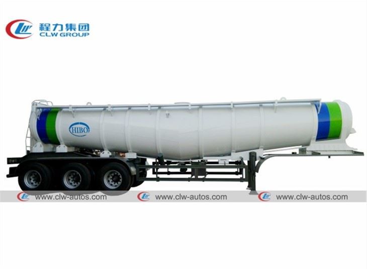 Zambia V-Shape 19M3 Sulfuric Acid Tank Semi Trailer