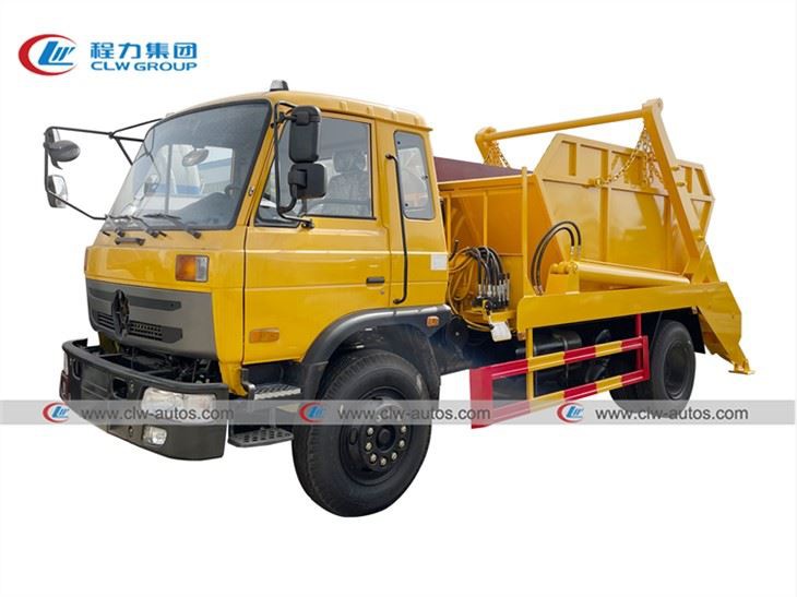 10Ton Swing Arm Skip Loader Garbage Truck