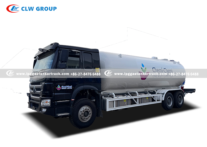 10Tons LPG Refilling Truck For Kenya