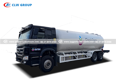 20,000Liters LPG Refilling Truck For Kenya