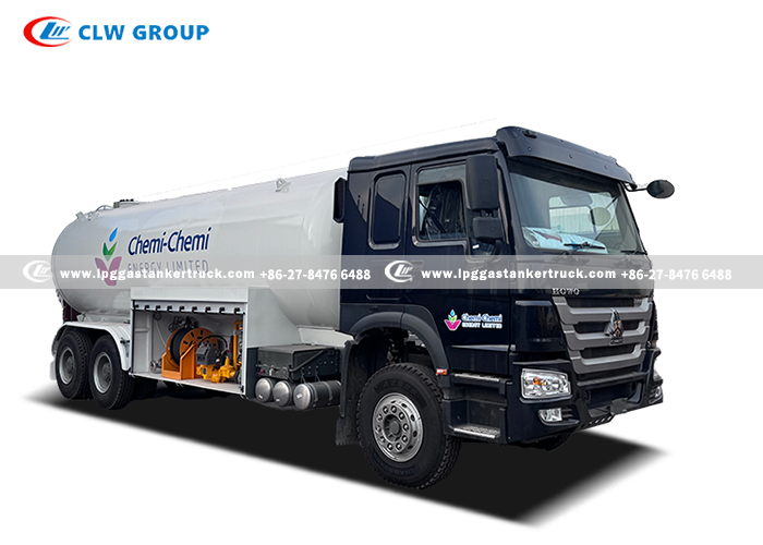 10Tons LPG Refilling Truck For Kenya