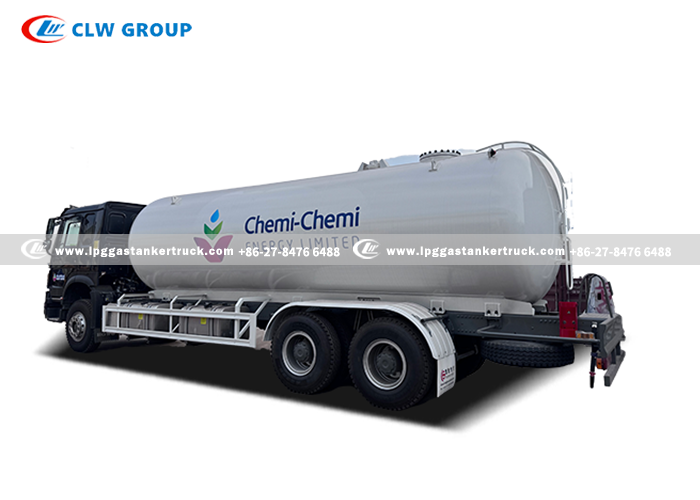 10Tons LPG Refilling Truck For Kenya