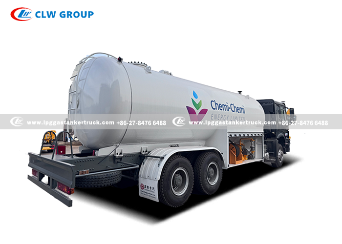 10Tons LPG Refilling Truck For Kenya