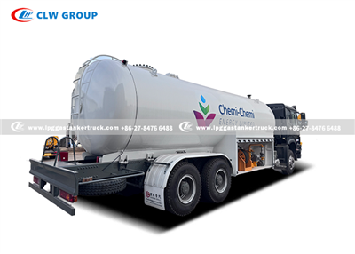 20,000Liters LPG Refilling Truck For Kenya