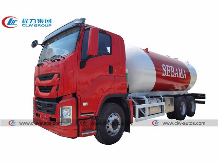 ISUZU GIGA 6X4 350HP 10MT 20,000L LPG Tanker Truck