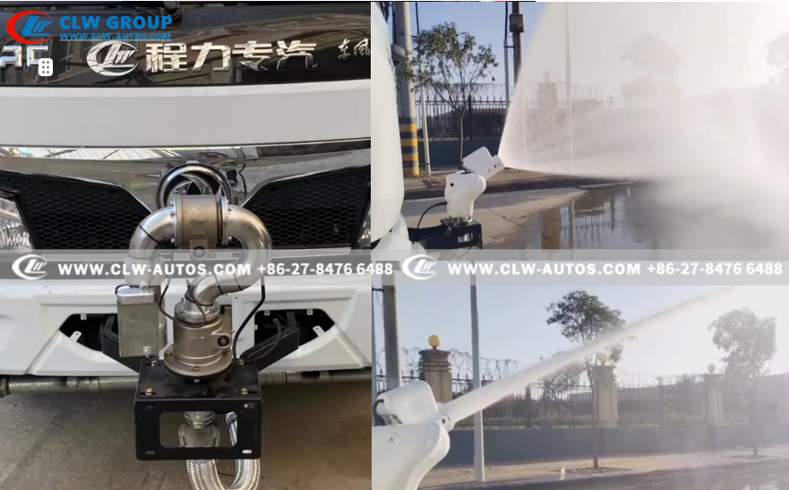 Sprinkler front electric water cannon