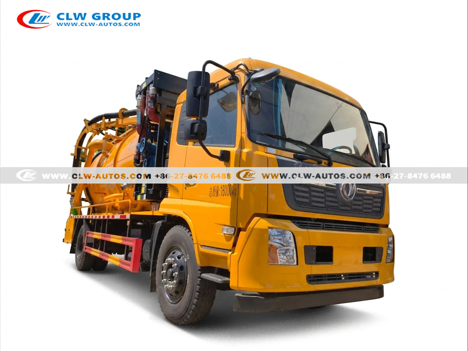 DongFeng Combined Jetting Truck 12,000L