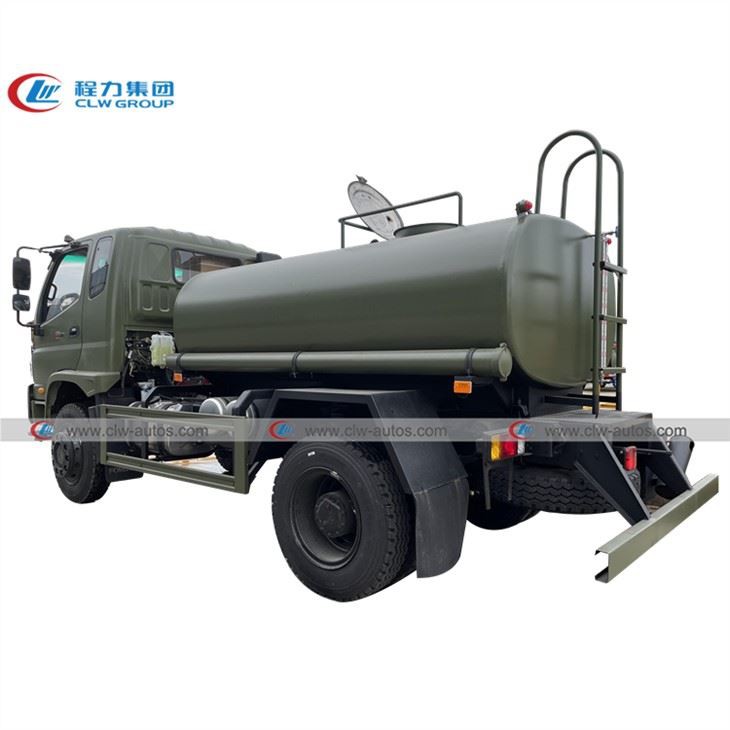 4X4 4000Liters Drinking Water Tank Truck Forland
