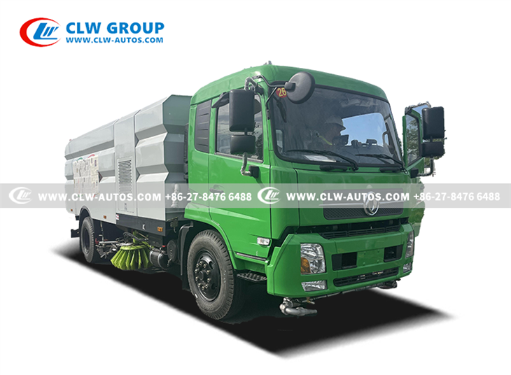 Dongfeng 16m³ Road Cleaning Truck For Cambodia