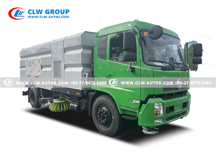 Dongfeng 16m³ Road Cleaning Truck For Cambodia