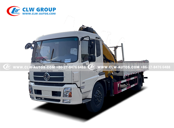 Dongfeng 8Tons Knuckle Boom Crane Truck