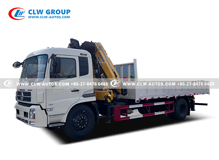 Dongfeng 8Tons Knuckle Boom Crane Truck