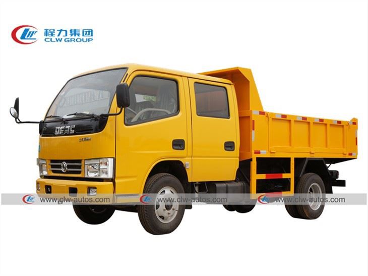 Double Row Cabin 5 Persons 3Ton Dump Truck