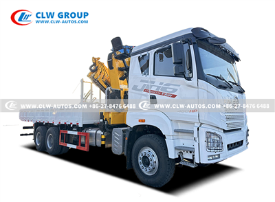 FAW JH6 Crane Truck With XCMG Crane