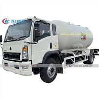 Howo 15000L LPG Bobtail Tanker Truck