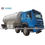 Howo 15Tons LPG Gas Tanker Truck