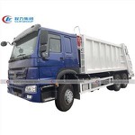 Howo 20m3 Rear Loader Garbage Truck