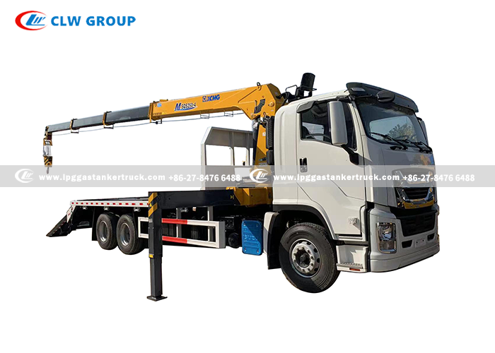 ISUZU 10Ton Crane Flatbed Truck
