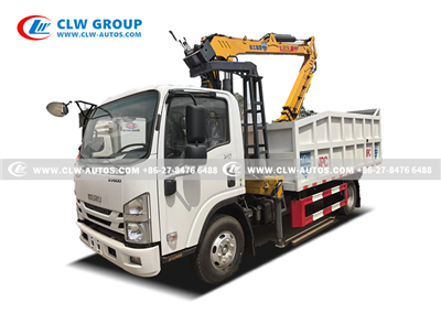 ISUZU KV100 Dump Truck With Crane