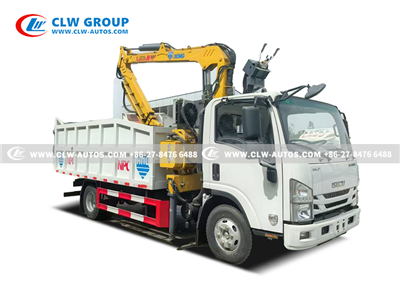 ISUZU KV100 Dump Truck With Crane