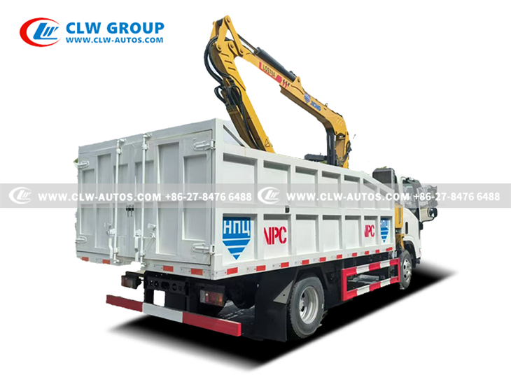 ISUZU KV100 Dump Truck With Crane