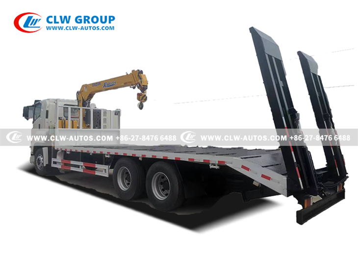 ISUZU Self Loading Truck With Crane