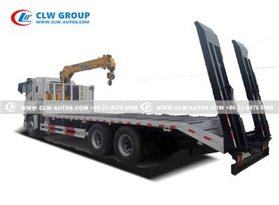 ISUZU Recovery Truck With Straight Boom Crane