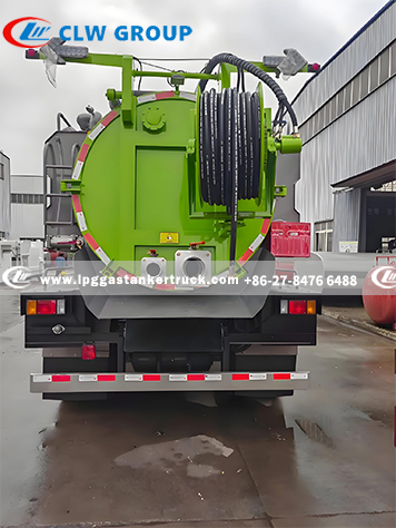60m High-Pressure Sewer Jetting Truck