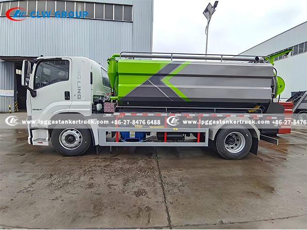 ISUZU Hydro-Jetting Vacuum Truck for Russia