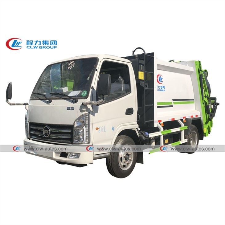 KAMA 4CBM Rear Loading Garbage Truck