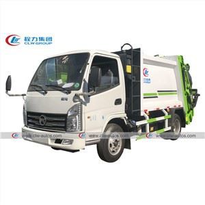 KAMA 4CBM Rear Loading Garbage Truck
