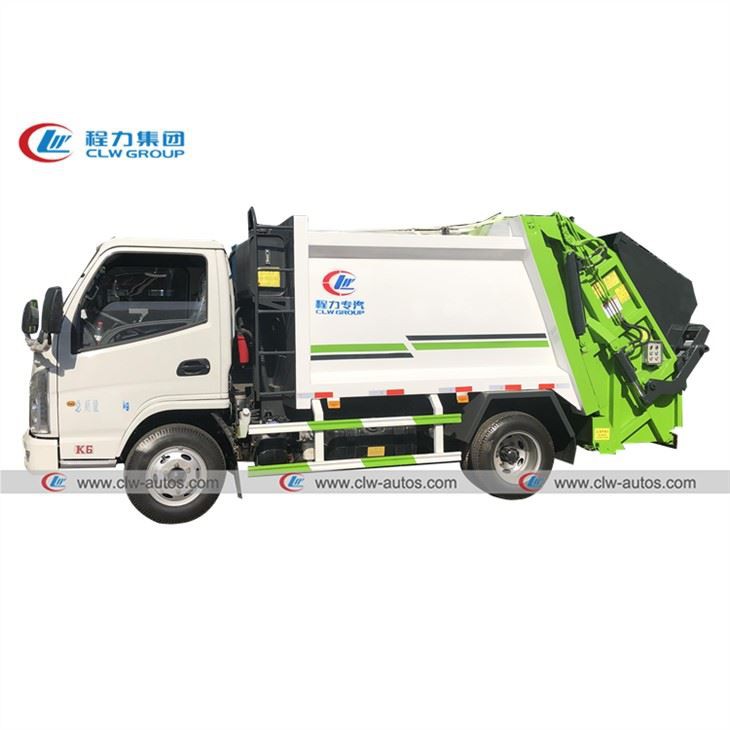 KAMA 4CBM Rear Loading Garbage Truck