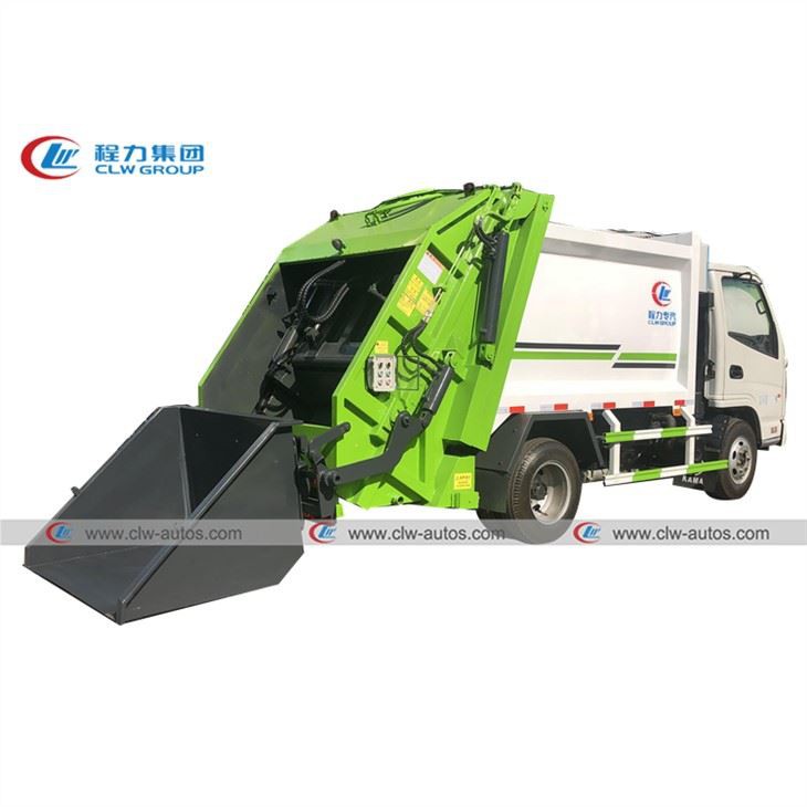 KAMA 4CBM Rear Loading Garbage Truck