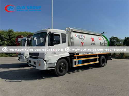 CLW Group Ships Dongfeng 210HP Sewage and Cleaning Combination Trucks to Cara...